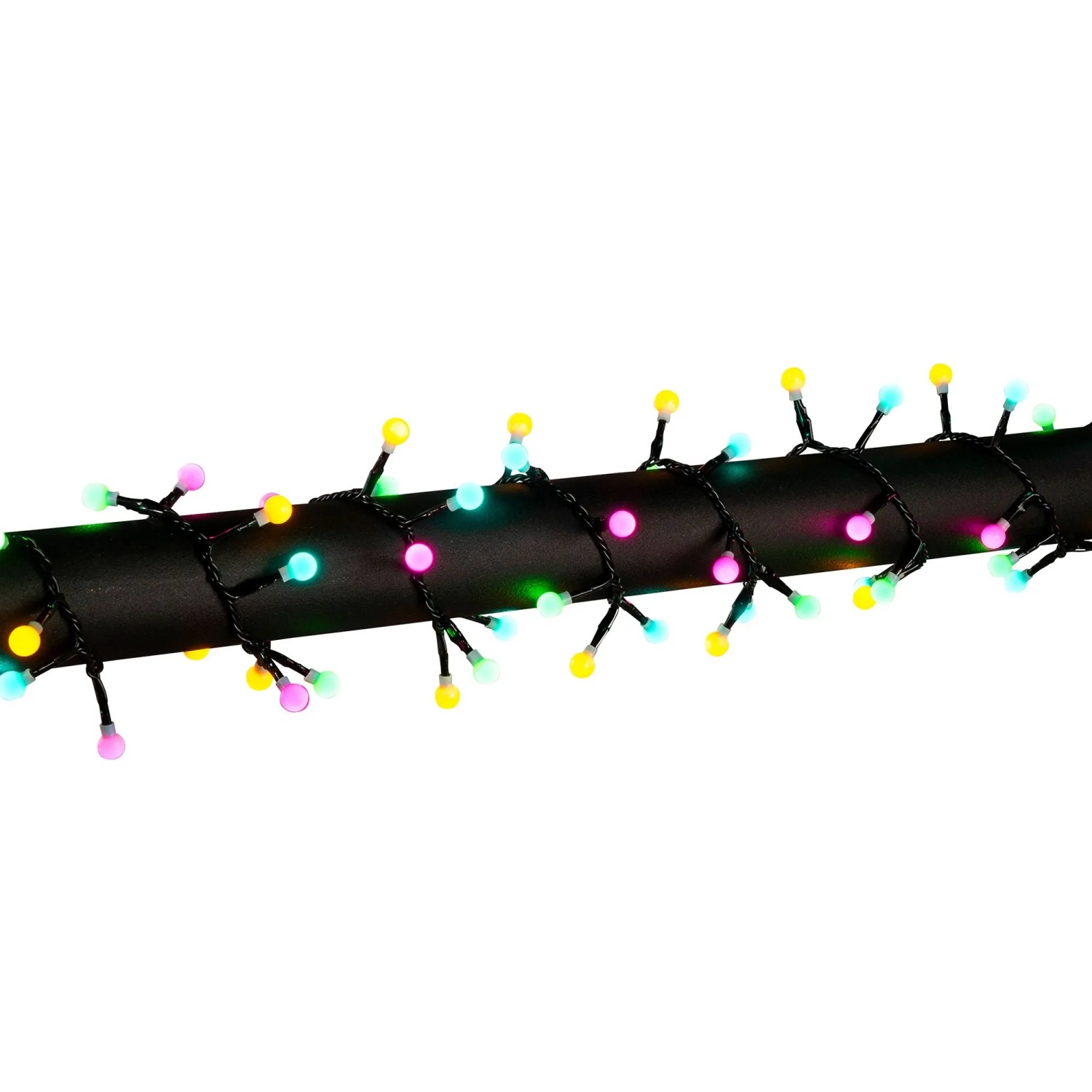 Konstsmide Globelichterkette Cluster mit 400 Pastellfarbenen LEDs für Außen
