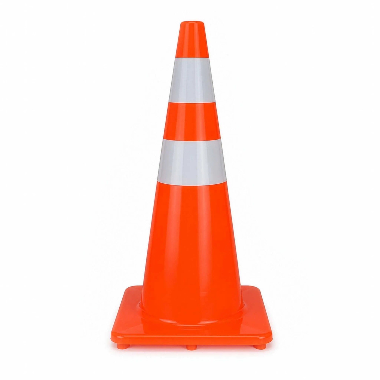 Wiltec Verkehrskegel 70Cm Leitkegel Pylon Warnkegel Verkehrshütchen Warnhütchen