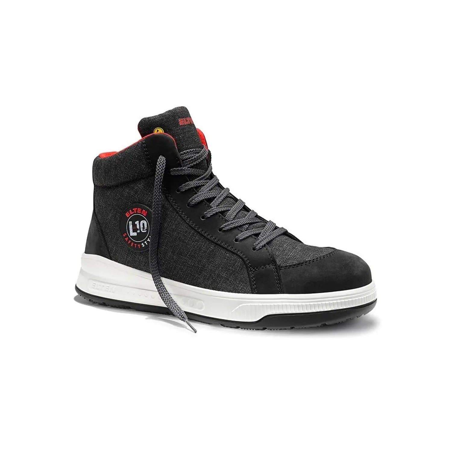 ELTEN Sicherheitsschnürstiefel TIMBA XXST BLACK Mid ESD S3S Größe 38