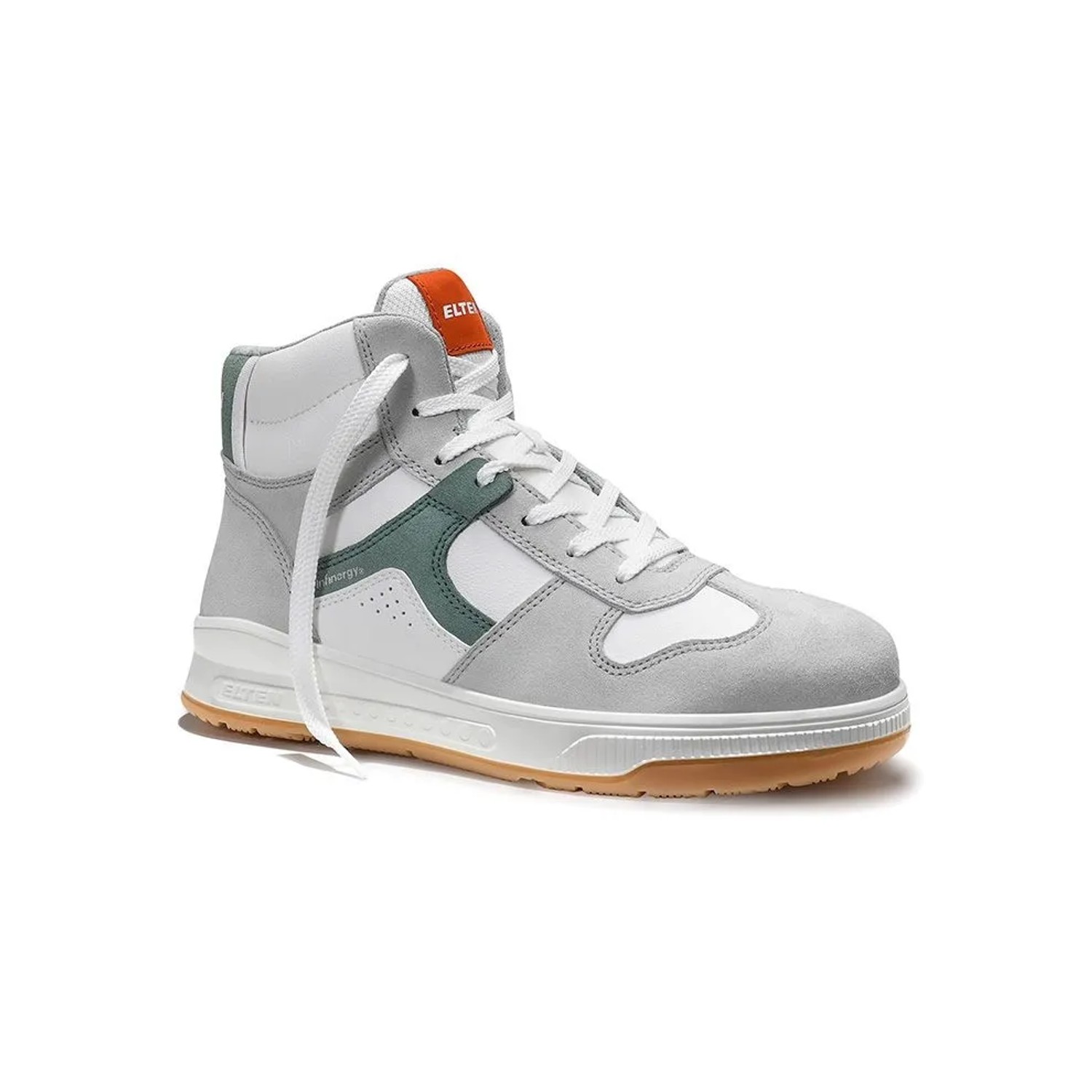ELTEN Sicherheitsschnürstiefel ROSARIO XXST WHITE GREEN Mid ESD S1PS Größe 37