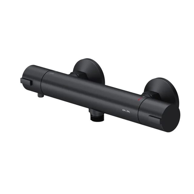 AM.PM Duschthermostat Brausethermostat Brausearmatur Thermostat Schwarz Mischbatterie Dusche