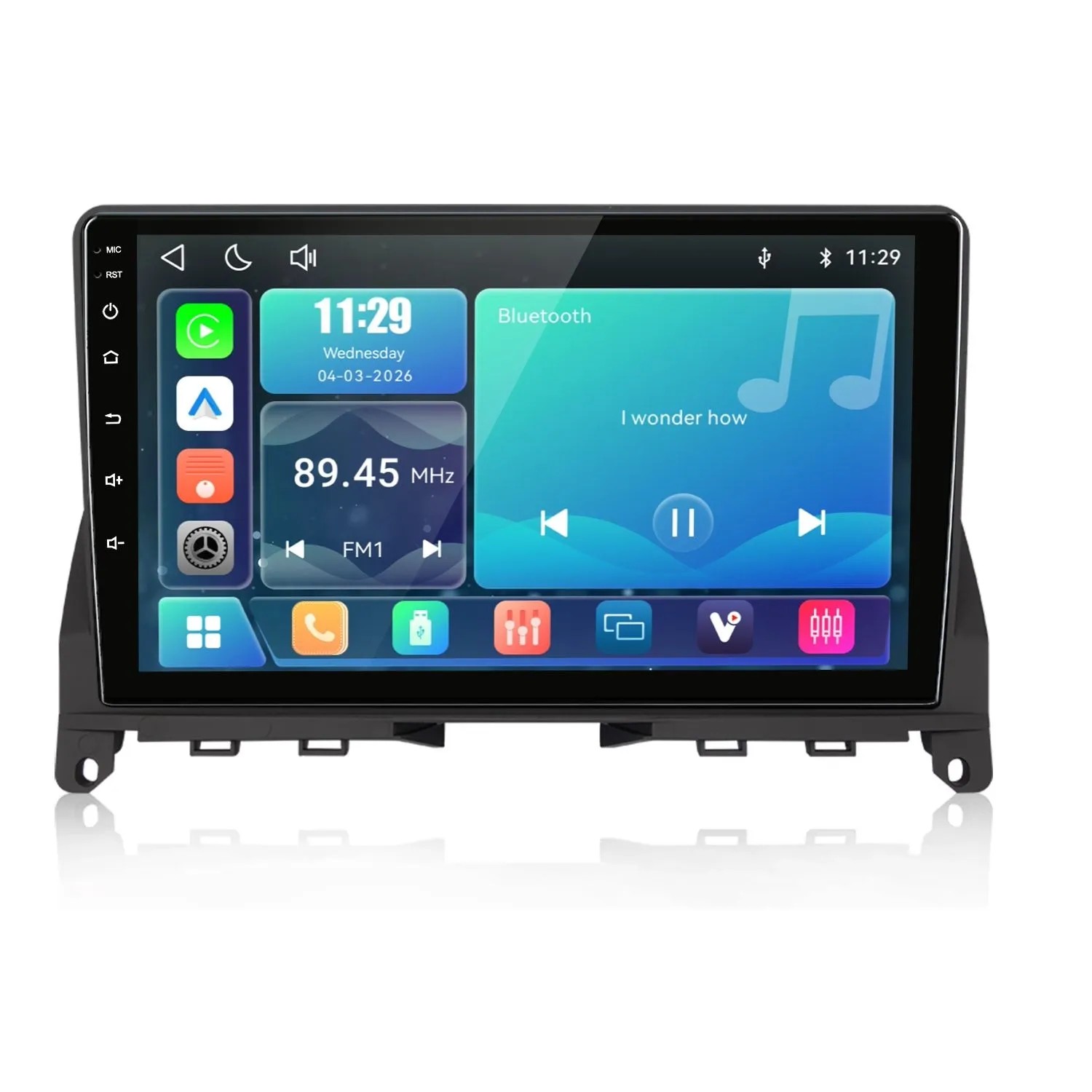 Junsun Autoradio Für Benz C Class 3 W204 2006-2011 Linux