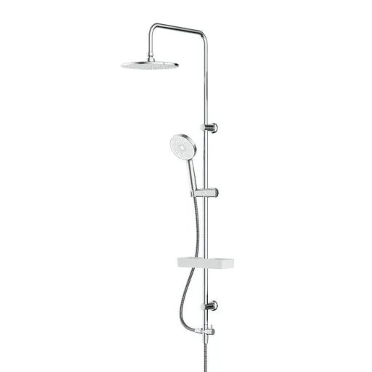AM.PM Duschsystem Play Duschset Duschsystem ohne Armatur Regenduschset Handbrause Duschsäule F078Y203 Chrom
