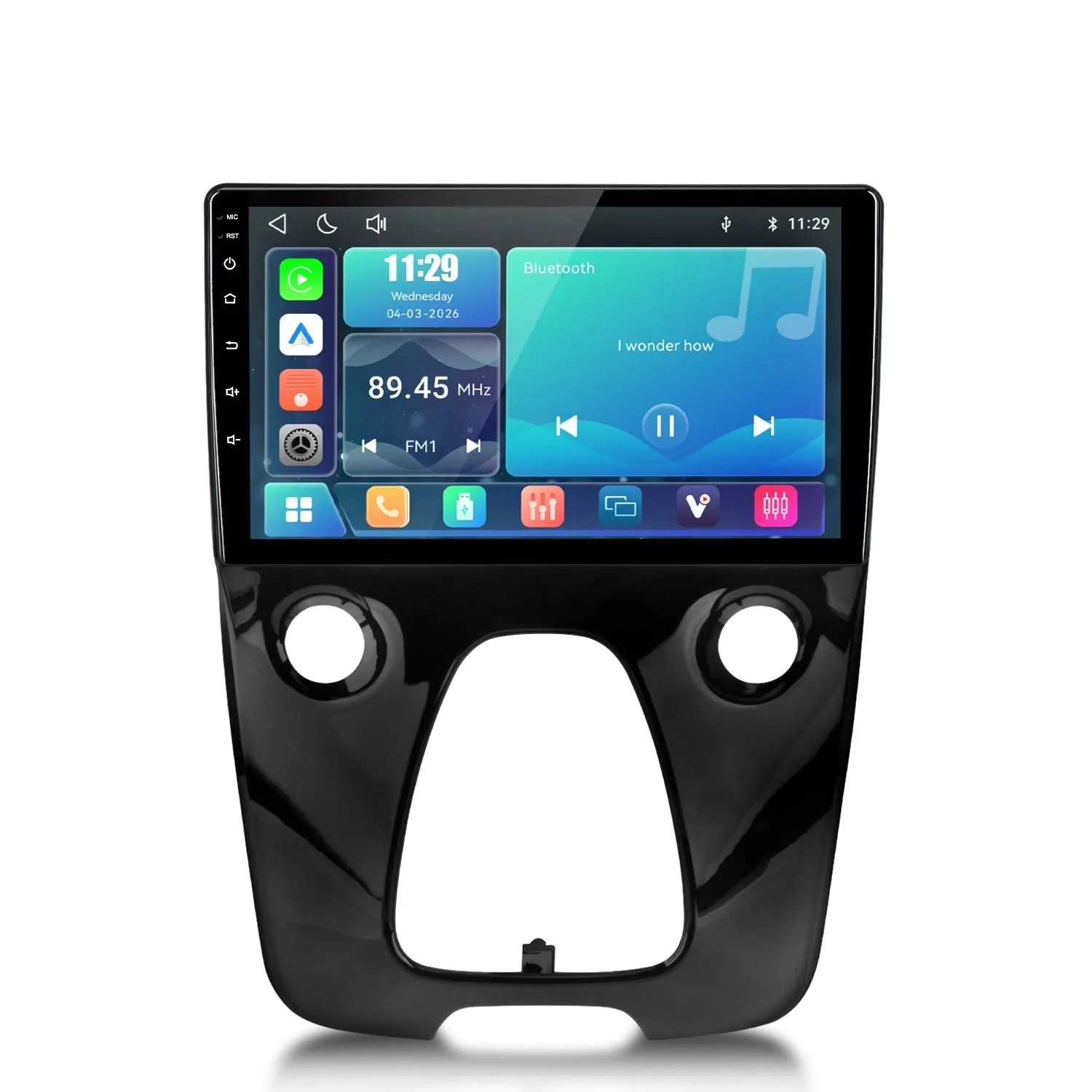 Junsun Autoradio Für Toyota Aygo 2015 Citroen C1/Peugeot 108 Linux