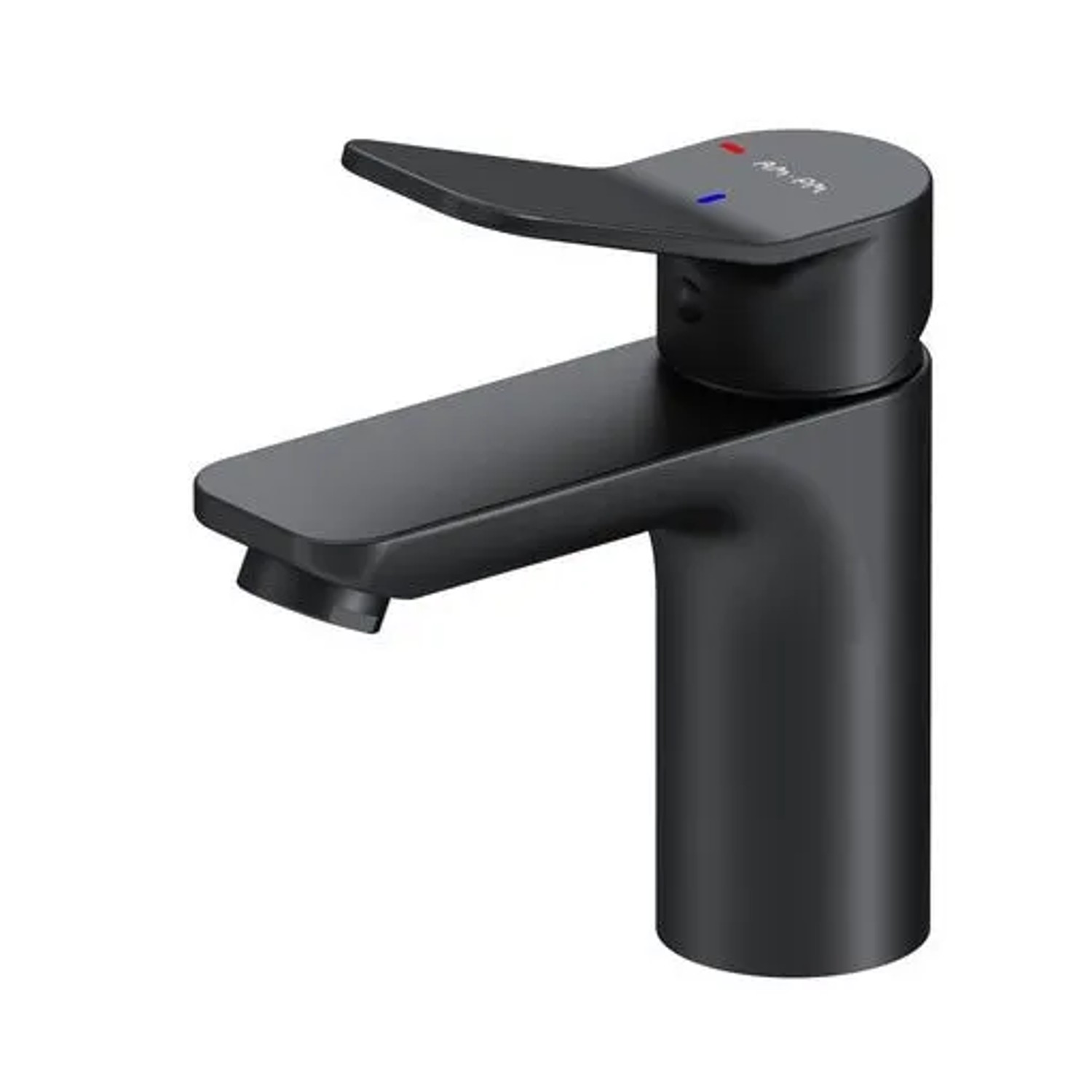 AM.PM Einhebel-Waschtischarmatur X-Joy Wasserhahn Bad aus Messing FXA02822 Schwarz