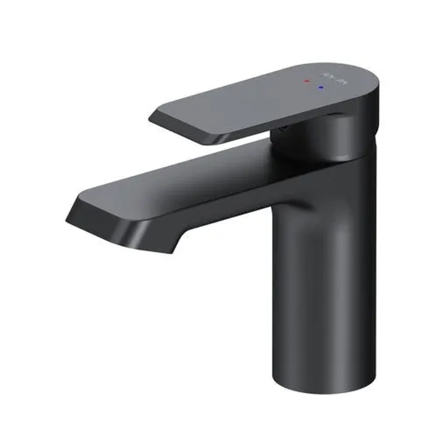 AM.PM Waschtischarmatur mit Klick-Ablaufgarnitur Flash Waschbecken Armatur FNA82122 Schwarz