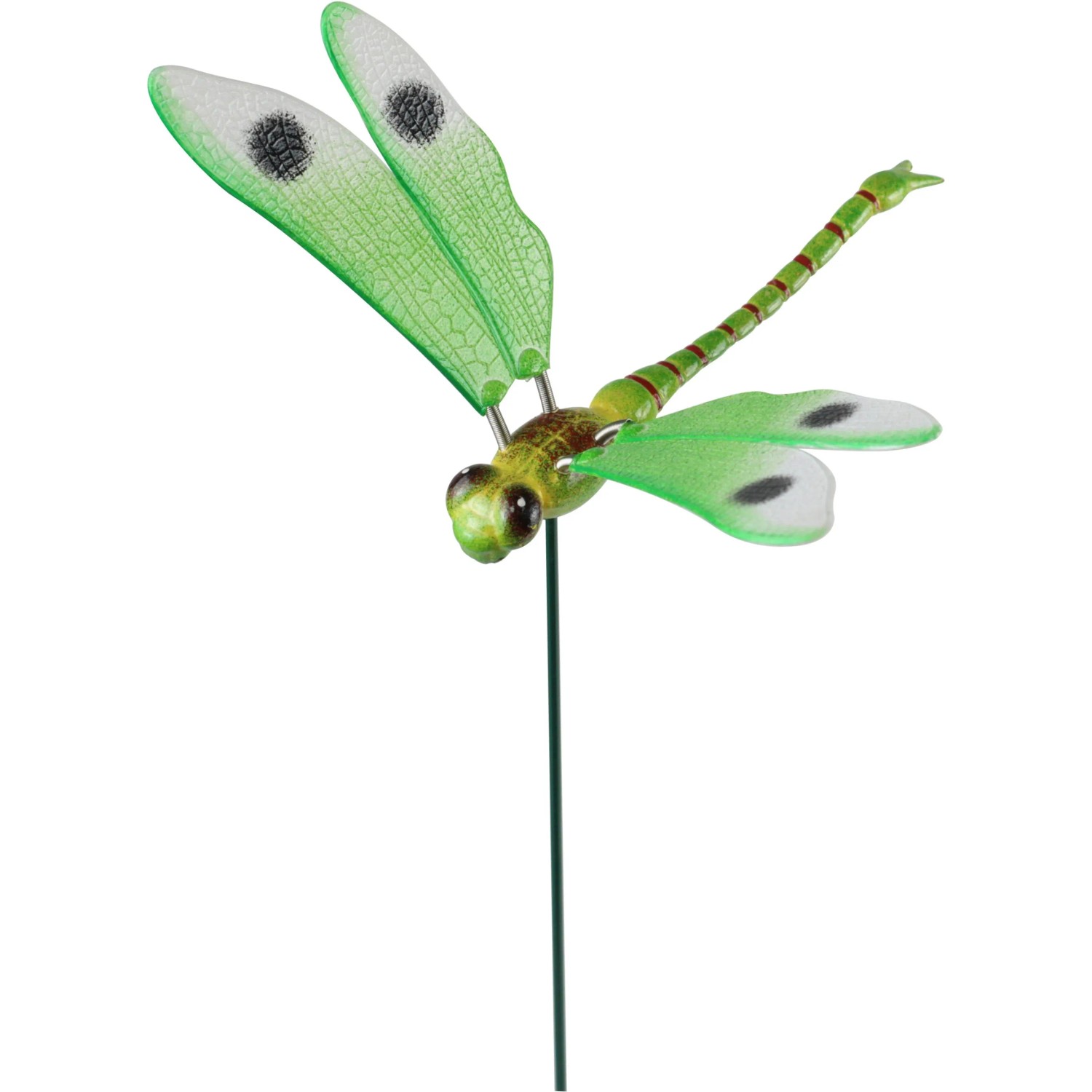 FunSpinners Gartenstecker Libelle 49 cm Kunststoff