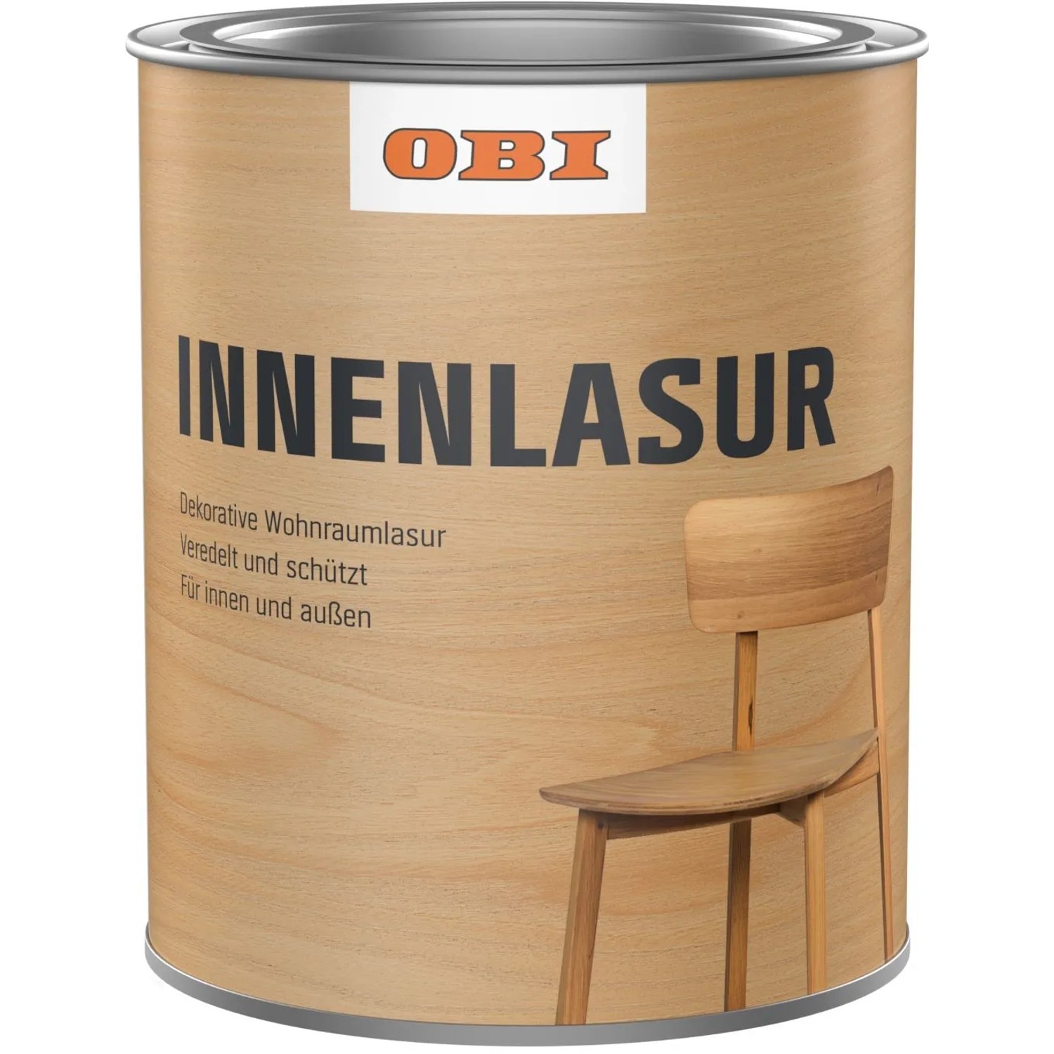 OBI Innenlasur Nussbaum Hell 2,5,