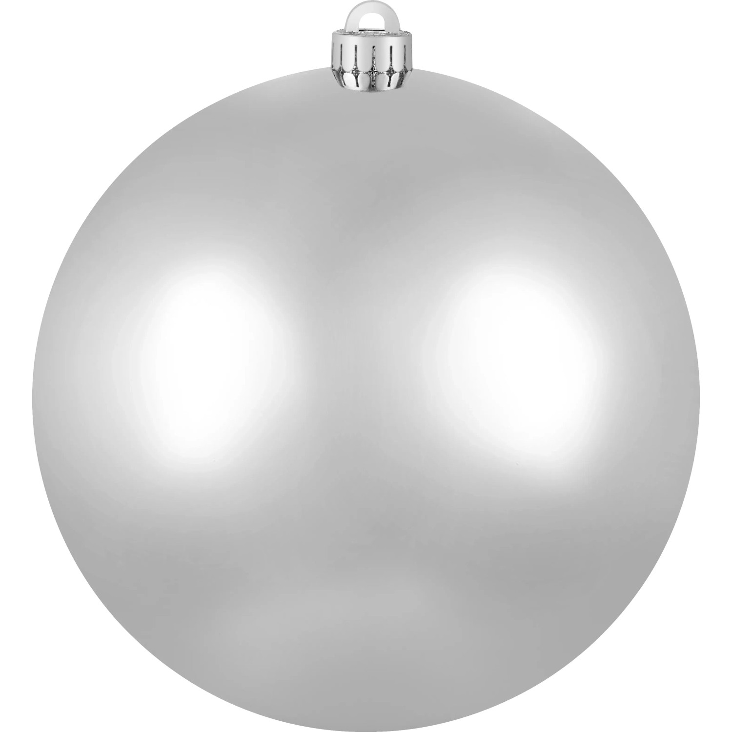 XXL Weihnachtskugel Ø 20 cm Silber Matt 1 Stück