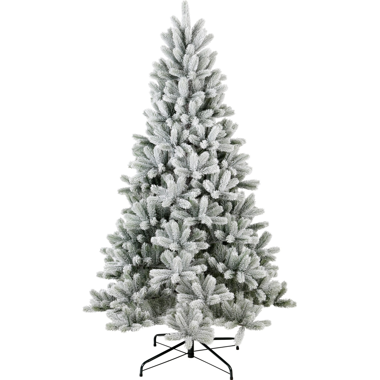Künstlicher Weihnachtsbaum Tannenbaum Nagano mit Kunstschnee 210 cm Kunststanne