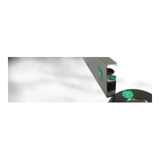 HOFFMANN Prüfplakette⌀ 10 mm, Typ: 2028