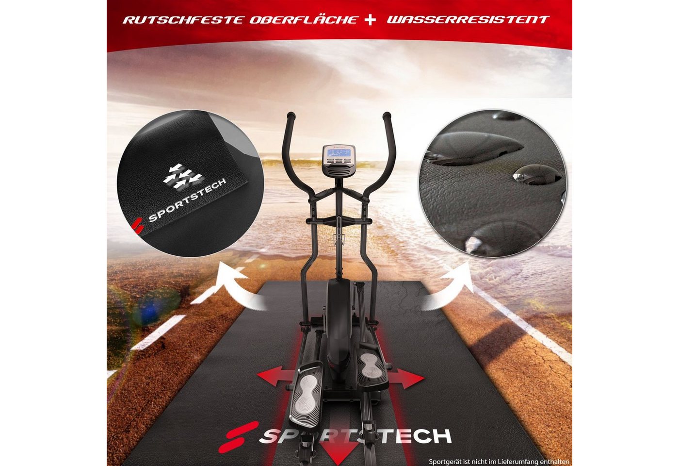 SPORTSTECH 229 - Matte, Bodenschutzmatte groß