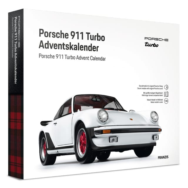 Porsche 911 Turbo Adventskalender 1:24