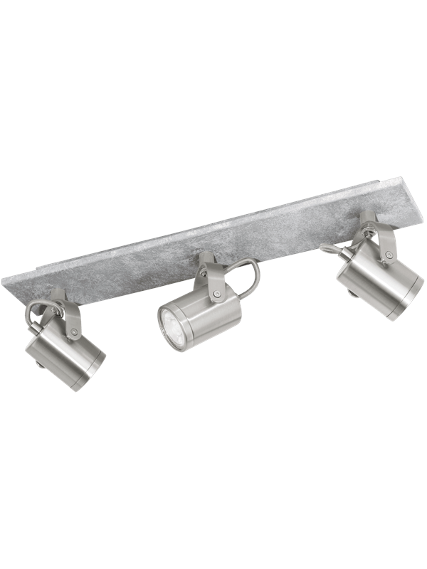 EGLO PRACETA SPOT-SCHIENE 3L GRAU/BS