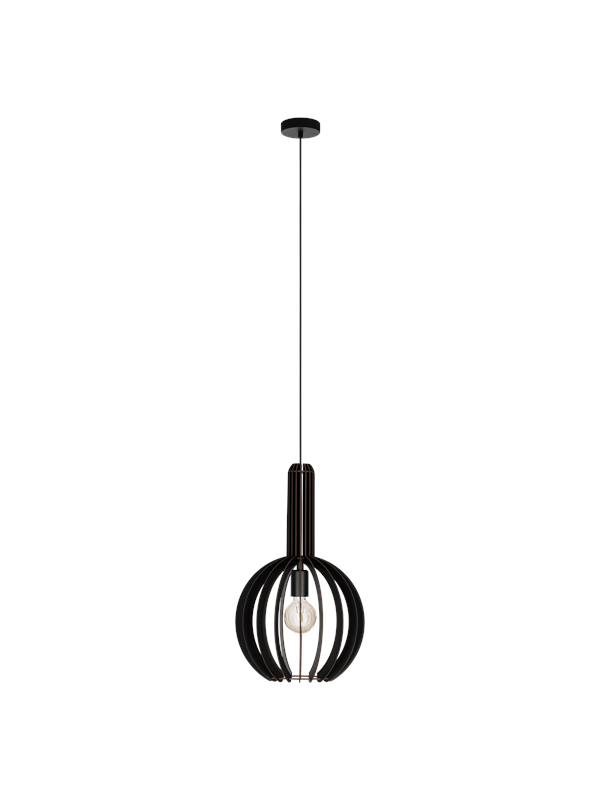 EGLO VELASCO PENDEL Ø310 E27 SCHWARZ