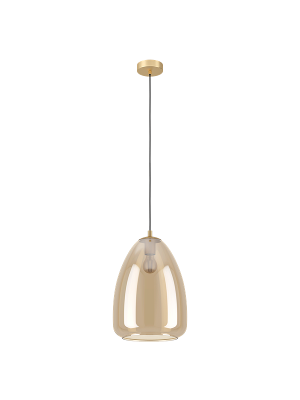 EGLO ALOBRASE PENDEL E27 Ø300 BM/AMBER