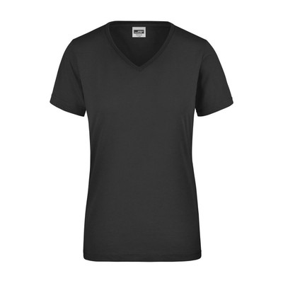 Damen Work T-Shirt JN837, schwarz, Größe XL