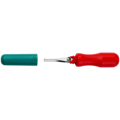 Entriegelungswerkzeug für Flachstecker 19729-1035 P mit Doppelklinge 1,0 x 1,5 mm, Einstellmaß 3,5 mm