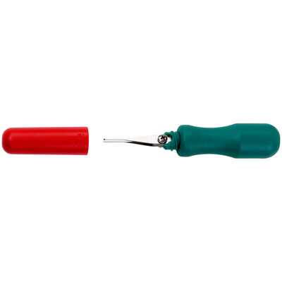 Entriegelungswerkzeug für Flachstecker 19719-0619 P mit Doppelklinge 0,6 x 0,8 mm, Einstellmaß 1,9 mm