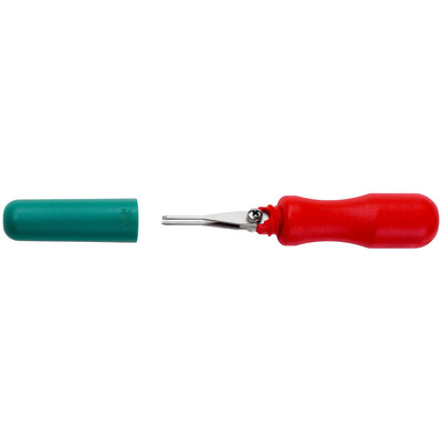 Entriegelungswerkzeug für Flachstecker 19729-1030 P mit Doppelklinge 0,8 x 1,5 mm, Einstellmaß 3,3 mm