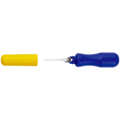 Entriegelungswerkzeug für Flachstecker 19805-05 E mit Einzelklinge 0,5 x 0,8 mm