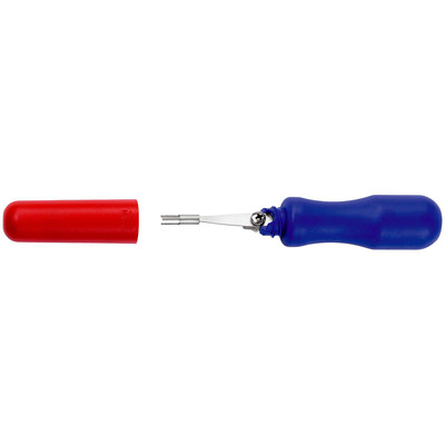 Entriegelungswerkzeug für Flachstecker 19807-0628 E mit Einzelklinge 0,6 x 2,8 mm
