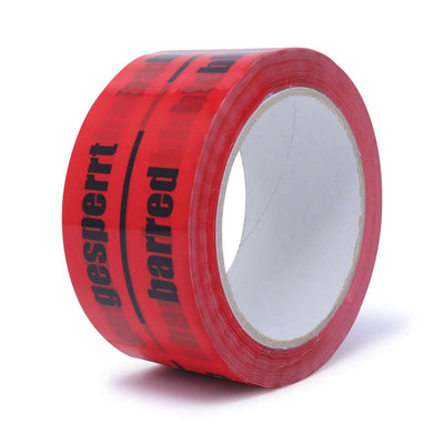 40041 Warnband PP Packband, 66 m x 50 mm, Gesperrt
