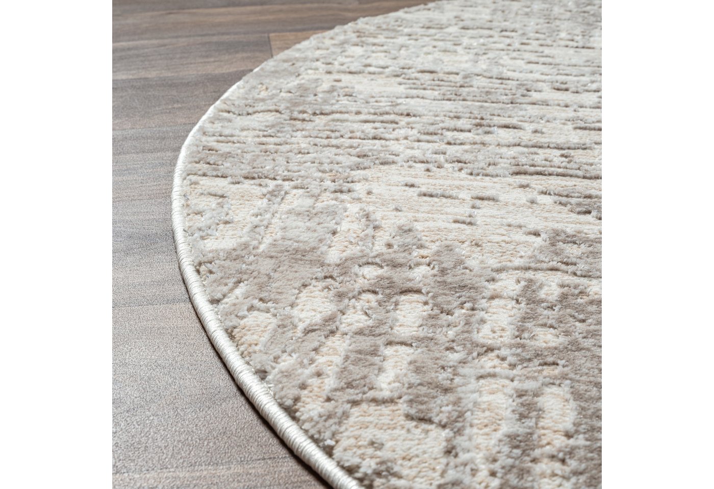 Sanat Teppich Harmony 3215, auch als Läufer und rund, rund, Höhe: 12 mm, Wohnzimmer, Kurzflor, modern, abtrakt, Schlafzimmer Bild 2
