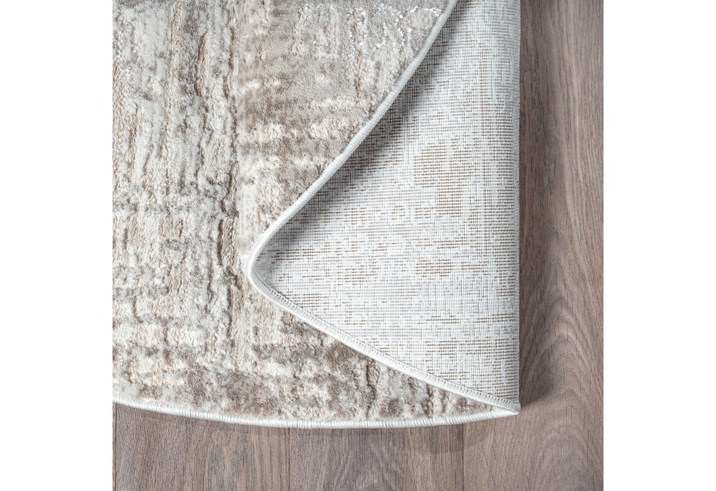 Sanat Teppich Harmony 3215, auch als Läufer und rund, rund, Höhe: 12 mm, Wohnzimmer, Kurzflor, modern, abtrakt, Schlafzimmer Bild 4