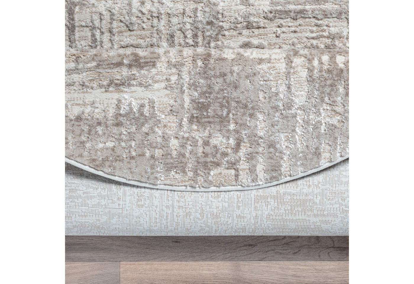 Sanat Teppich Harmony 3215, auch als Läufer und rund, rund, Höhe: 12 mm, Wohnzimmer, Kurzflor, modern, abtrakt, Schlafzimmer Bild 5