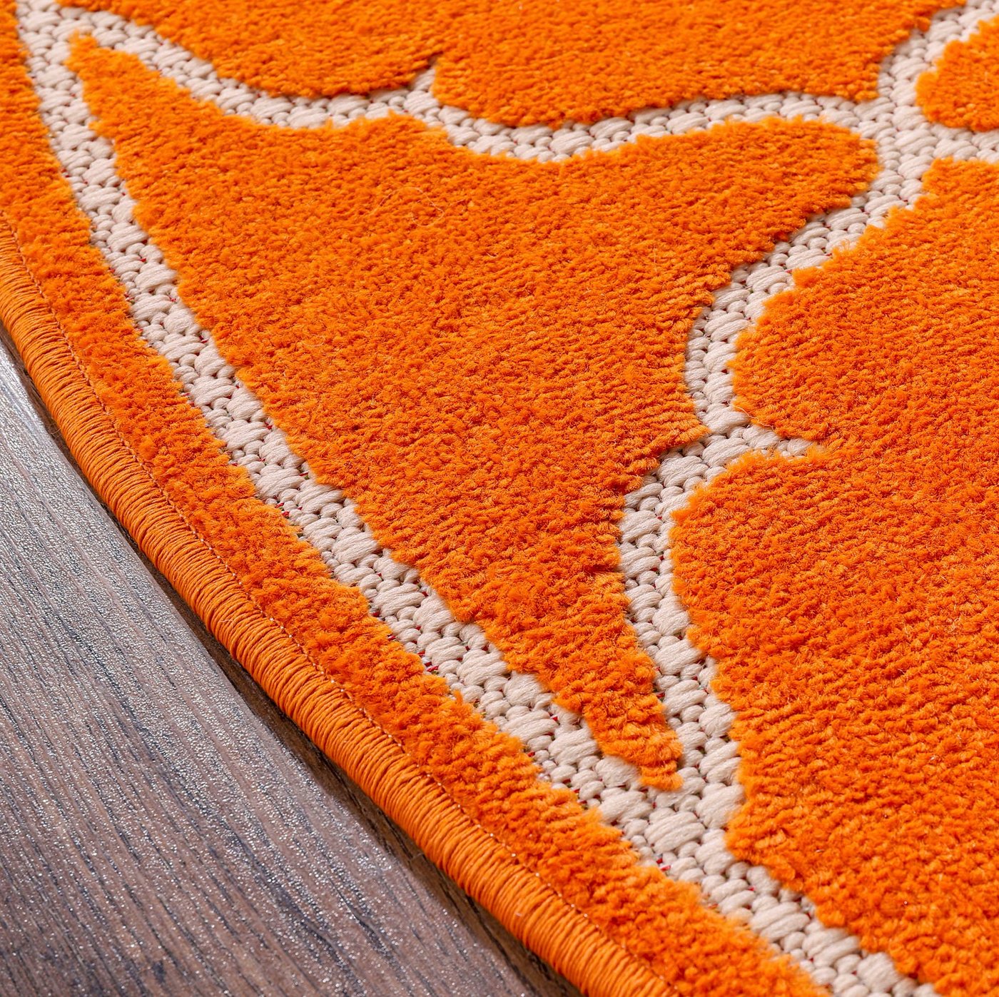 Sanat Teppich Berlin, auch als Läufer und in Rund, rund, Höhe: 6 mm, In -und Outdoor geeignet, robust und pflegeleicht Bild 2