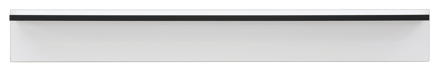 HELA Wandboard Ariana, Schwarz abgesetzte Kanten, 120 cm
