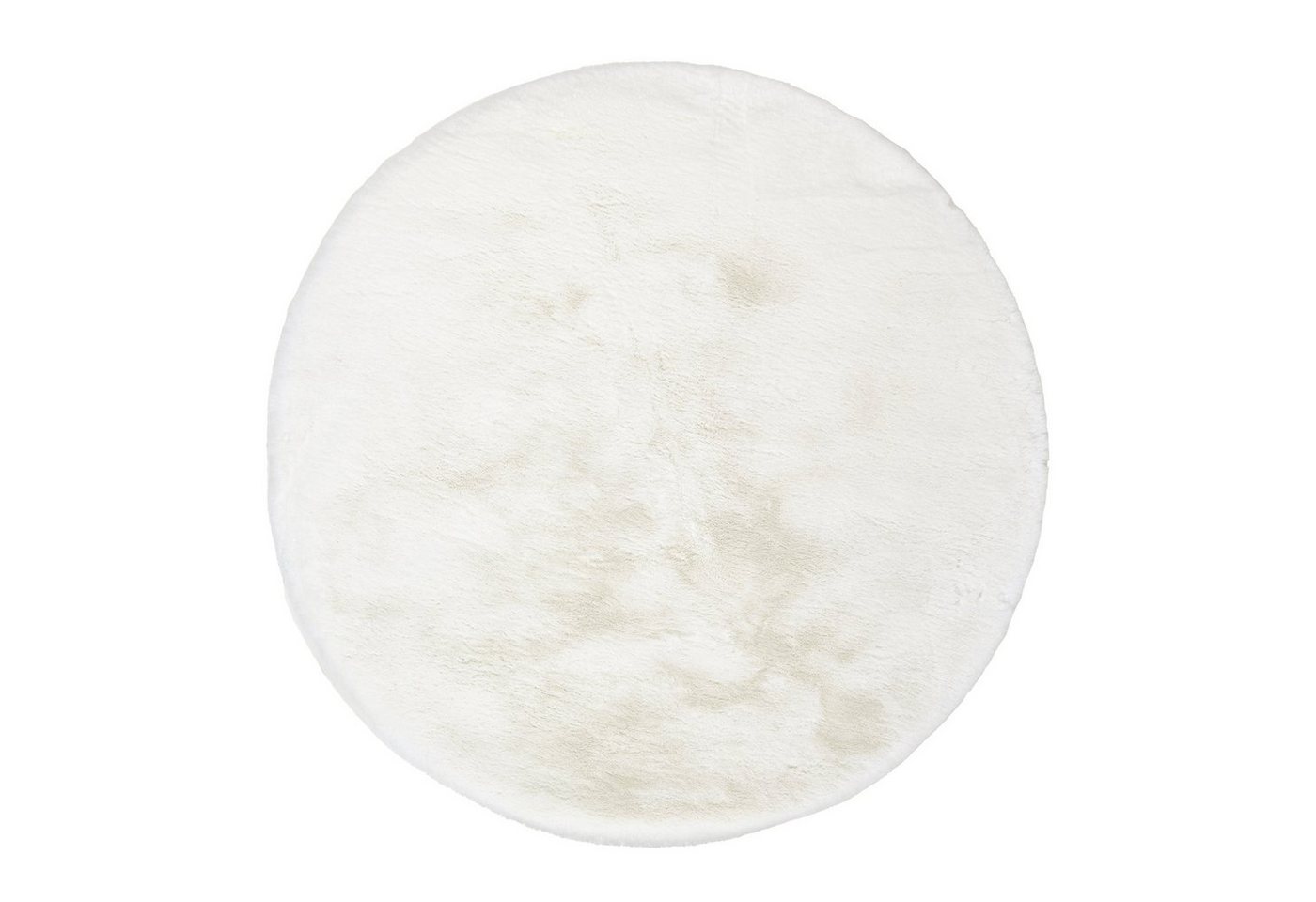 OCI DIE TEPPICHMARKE Hochflor-Teppich ROCKY SOFT, Fell Haptik, rund, Höhe: 35 mm, Kunstfell, weich, kuschelig, maschinell gewebt, Kaninchen Haptik Bild 4