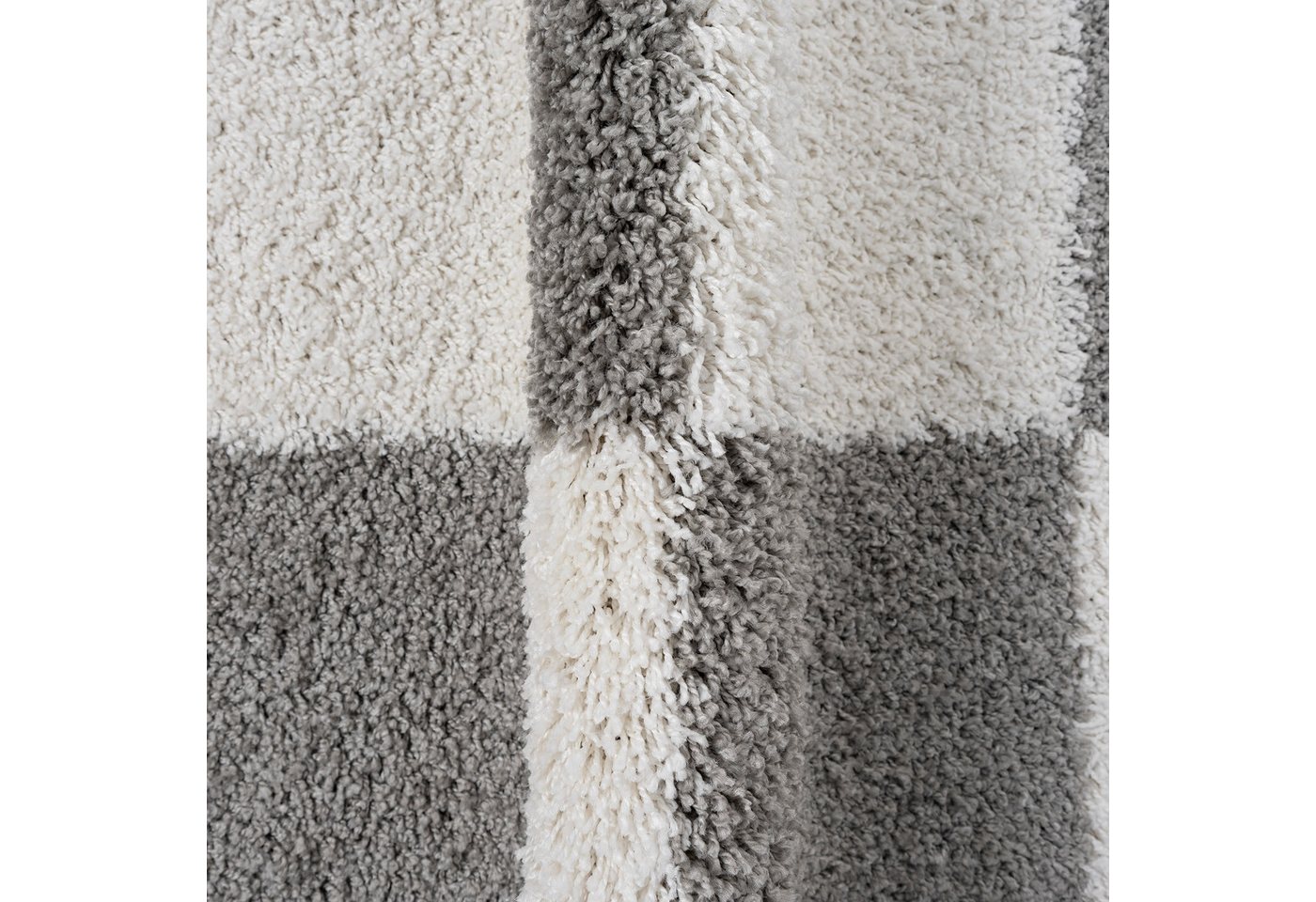 Sanat Hochflor-Teppich Milano 1254, auch als Läufer und in Rund, rund, Höhe: 30 mm, Langflor, Shaggy, Wohnzimmer, Schlafzimmer, fußbodenheizungsgeeignet Bild 3