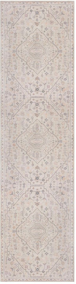 FLAIR RUGS Teppich Teo, rechteckig, Höhe: 4 mm, Waschbarer Traditioneller Teppich