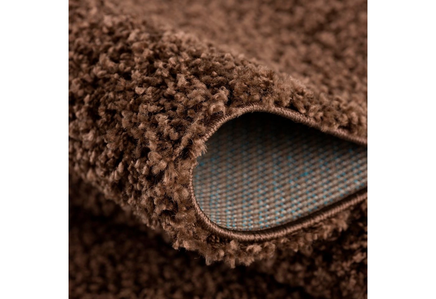 Sanat Hochflor-Teppich LOCA, auch als Läufer und in Rund, rund, Höhe: 30 mm, Wohnzimmer, Langflor, Shaggy, Schlafzimmer Bild 5