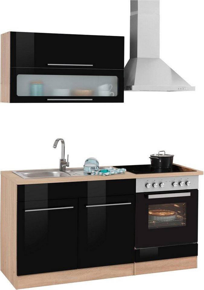 KOCHSTATION Pantryküche KS-Eton, mit E-Geräten, Breite 160 cm Bild 2