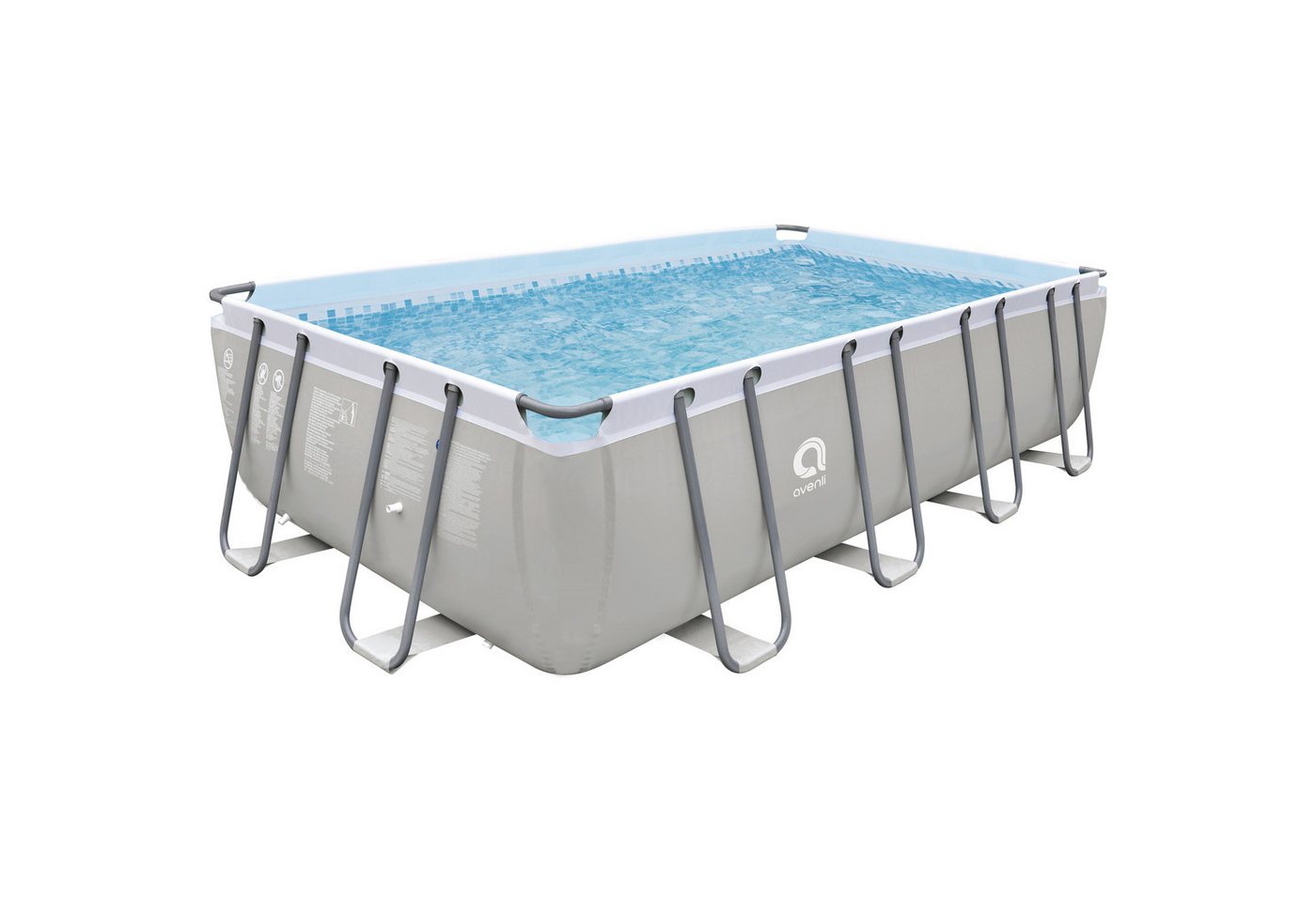 Avenli Framepool Frame Plus Rectangular Pool 549x305x122 cm ohne Zubehör (Stahlrahmenpool, ohne Zubehör), Nur Poolkörper ohne Zubehör, auch als Ersatzpool geeignet