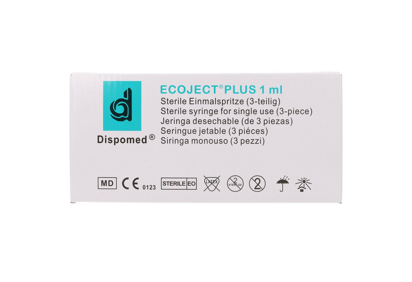 Dispomed Einwegspritze DISPOMED Feindosierspritzen 1ml mit Spardorn 100Stk, (Großpackung, 100-St., sterile Einwegspritzen), für medizinische und nicht-medizinische Verwendung Bild 3