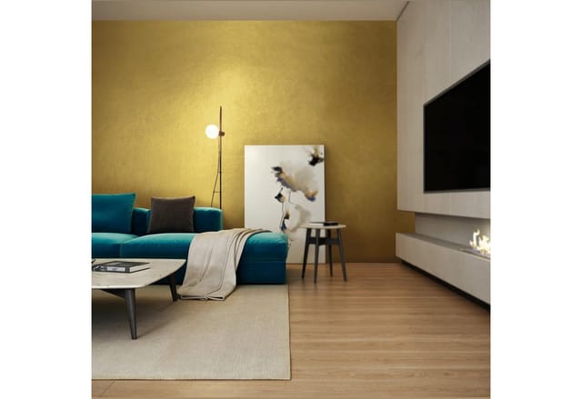 My COLOR Room Wandfarbe Metallic Wandfarbe Effektfarbe für Wände & Decken, wasserbasiert, metallic, hochdeckend, abriebfest, wasserbasiert, geruchsarm