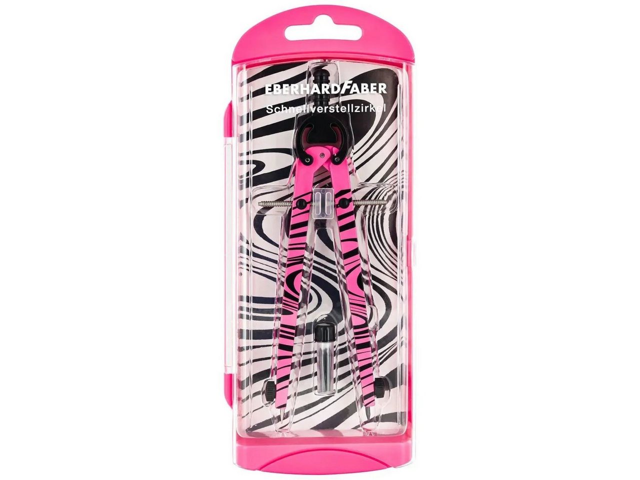 Eberhard Faber Zirkel Eberhard Faber Schnellverstellzirkel neon pink