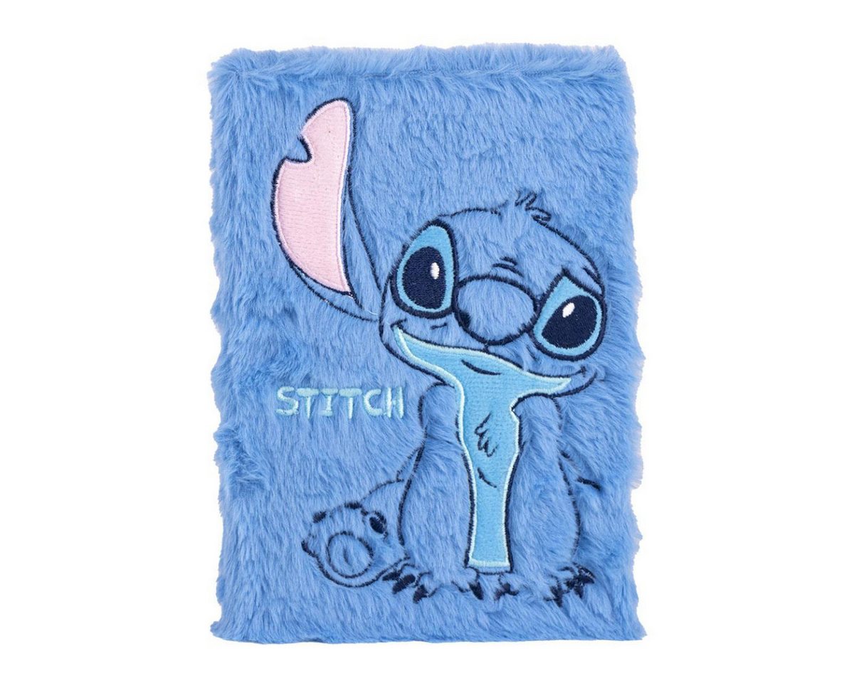 Cerda Notizbuch Disney Stitch Plüsch 16x24x3,5 cm Kinder Schreibwaren Bild 2