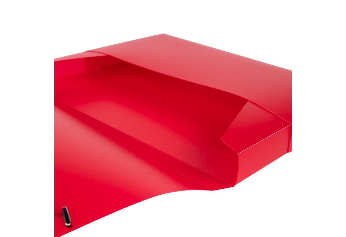 Idena Hefter Idena 225405 - Heftbox für DIN A4 mit Gummizug, aus PP, Füllhöhe 3,5