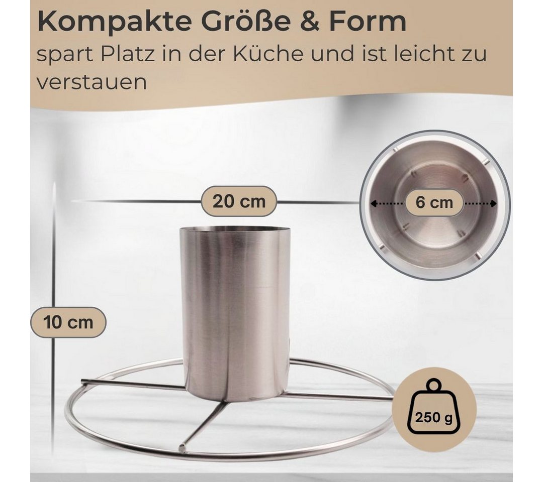 Topanbieter999 Grillschale, Edelstahl Bild 2