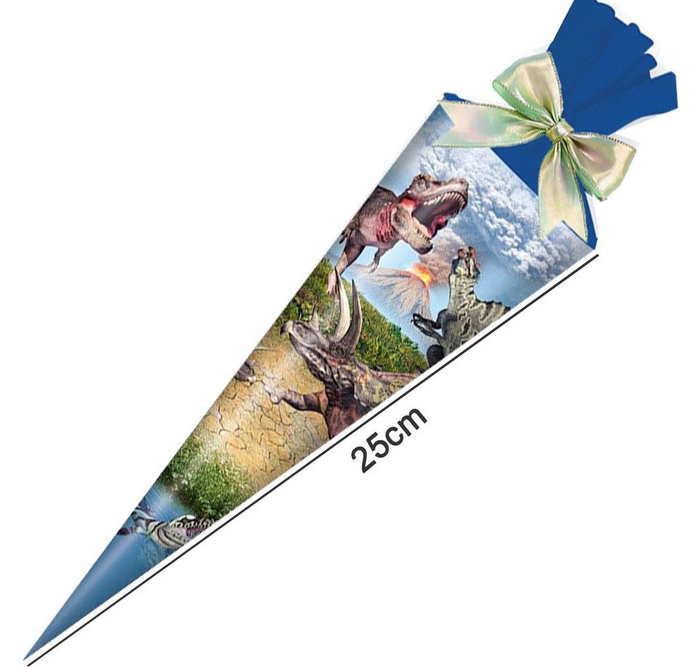 STYLEX Schultüte 25 cm gefüllt Dinosaurier Bild 5