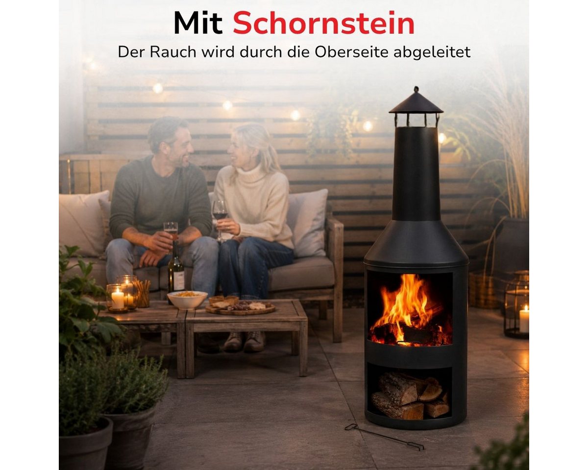 Bbq Collection Feuerschale BBQ Collection Terrassenofen 134 cm Bild 2