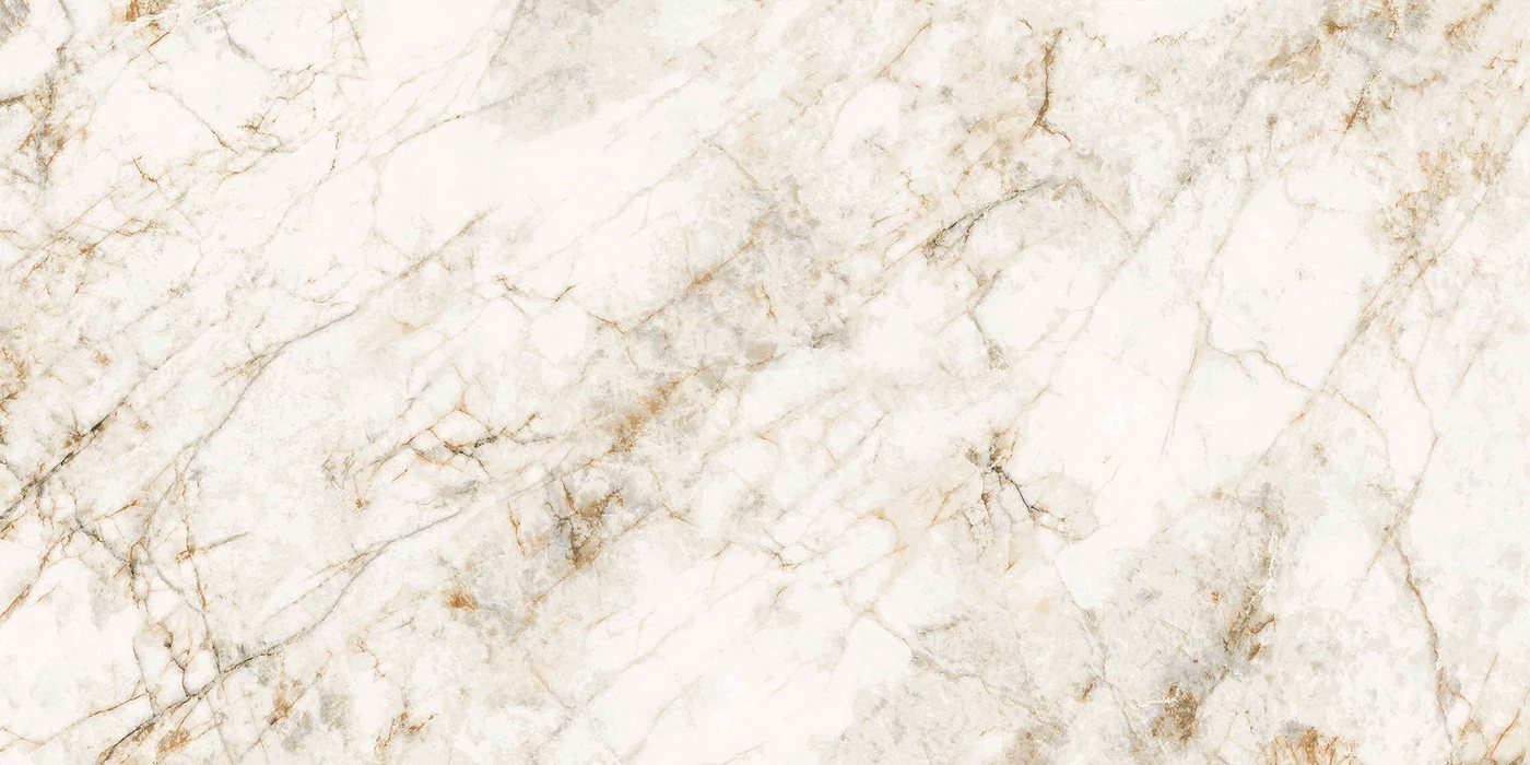 Wandfliese 1 Paket (1,44 m) Fliesen QUARTZ STONE (60 × 120 cm), poliert, beige, Küche Bad Flur Wandverkleidung Steinoptik creme beige Bild 2