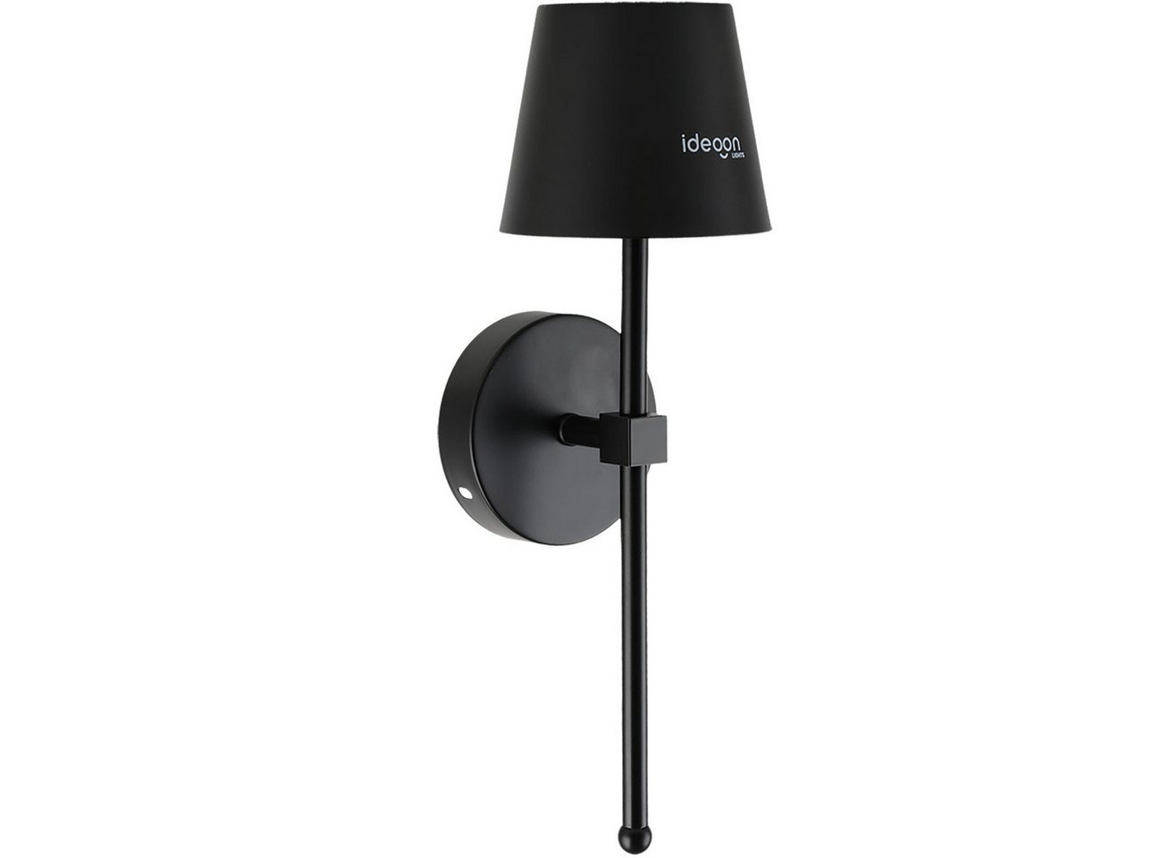 shop'n smile ideoon LED Wandleuchte Kabellose LED Wandleuchte Akku dimmbar Timer & Touch-Sensor Ø 11 cm, 44 hochwertige LEDs, Warmweiß Neutralweiß Kaltweiß, 3-stufig dimmbar/Ladezeit ca. 5–6 Std./in Schwarz Bild 4