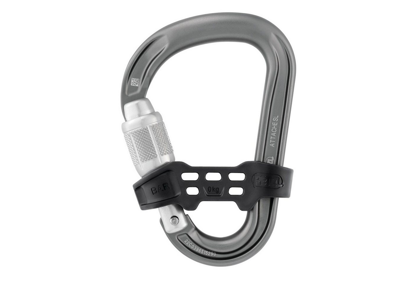 Petzl Karabiner Petzl Attache Bar - Karabiner mit Schraubverschluss