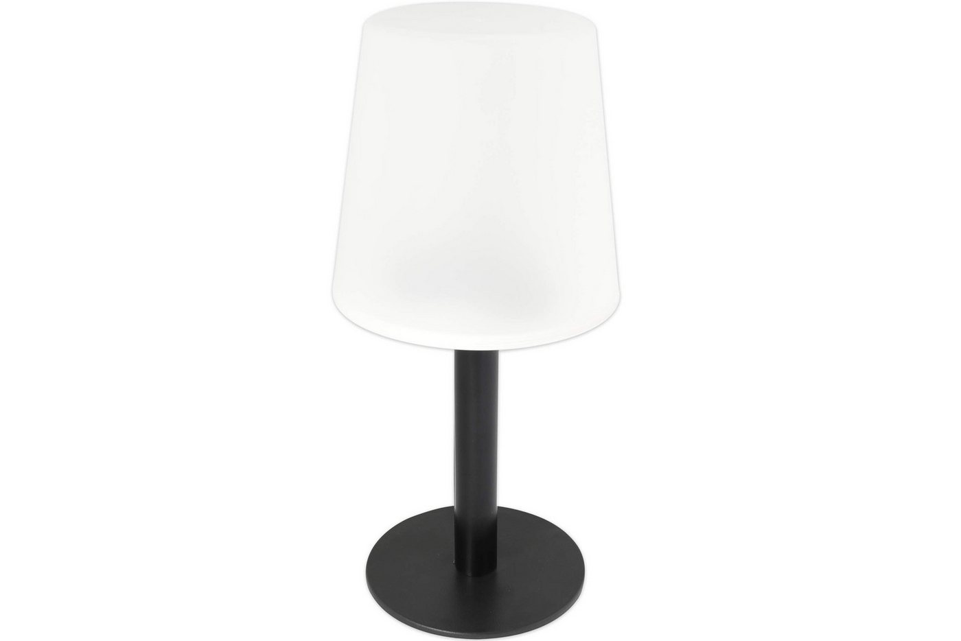 Kynast LED Stehlampe LED Tischlampe solarbetrieben für Außenbereich 15 x 31 cm warmweiß